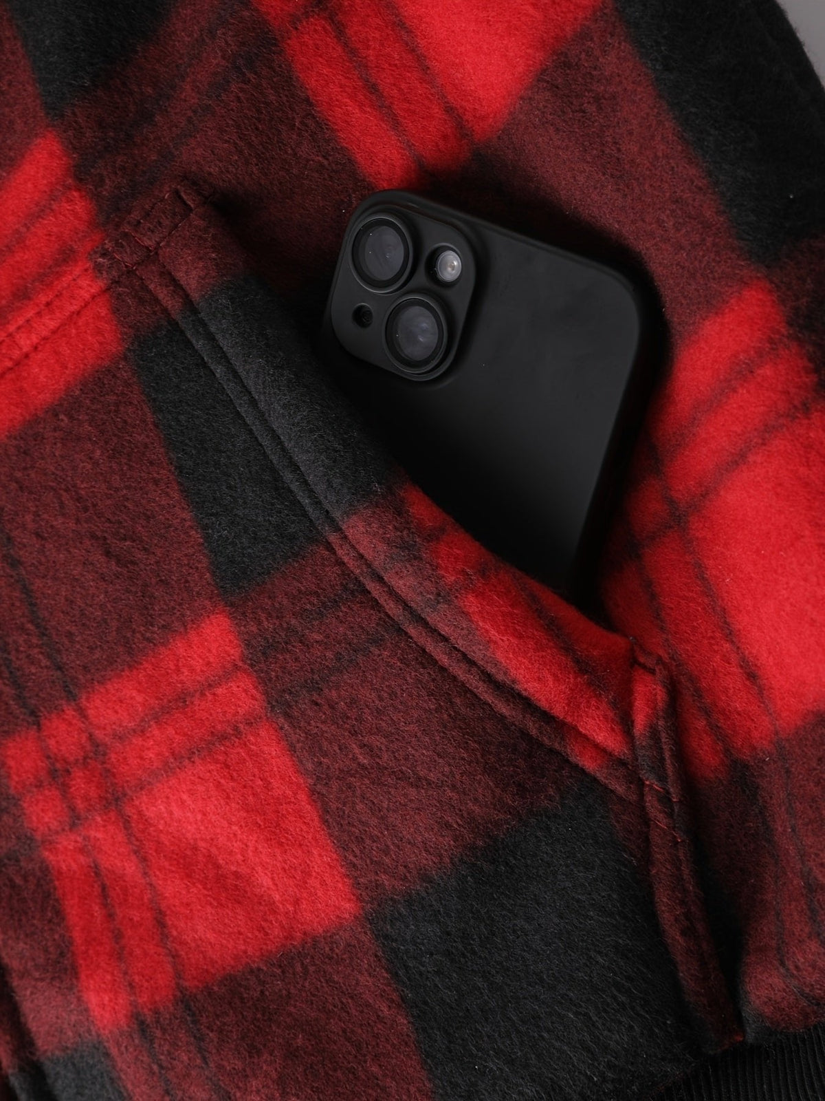 Veste Carreaux Homme Capuche Zippée – Coupe Décontractée | Adriel Lumberjack Automne Hiver