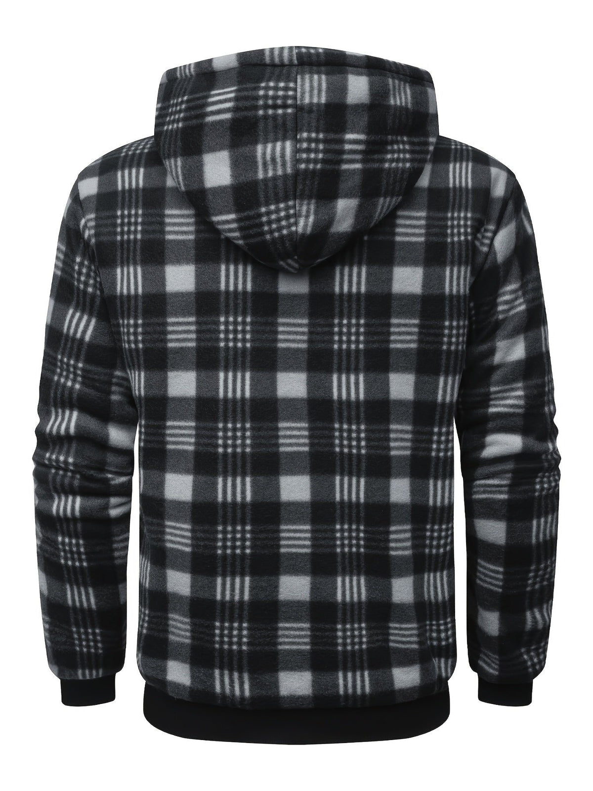 Veste Carreaux Homme Capuche Zippée – Coupe Décontractée | Adriel Lumberjack Automne Hiver