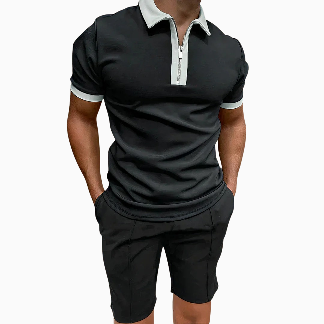 Zion | Ensemble polo homme casual respirant