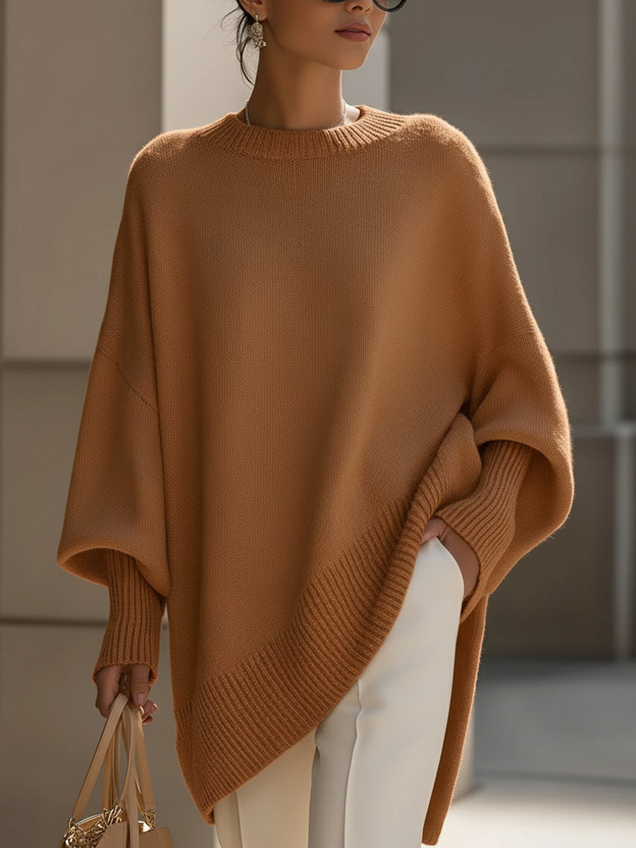 Women’s Oversized Batwing Knit Sweater