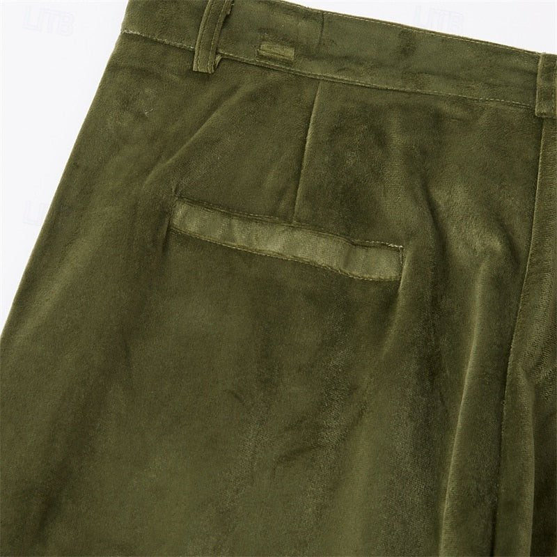 Pantalon Droit Homme Tailleur Raffiné – Coupe Classique Premium | Derek Pantalon Bureau