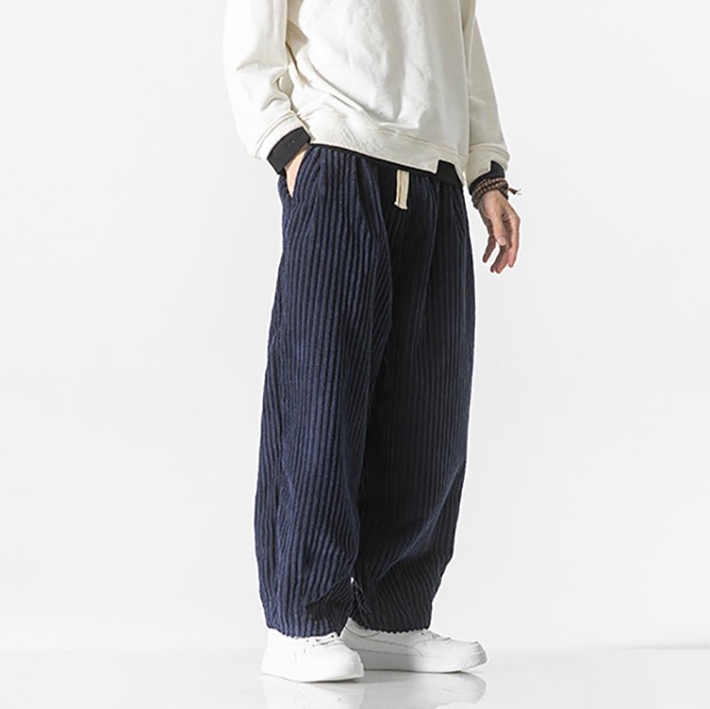 Pantalon Velours Côtelé Homme Taille Élastique – Coupe Confortable | Ryder Pantalon Casual