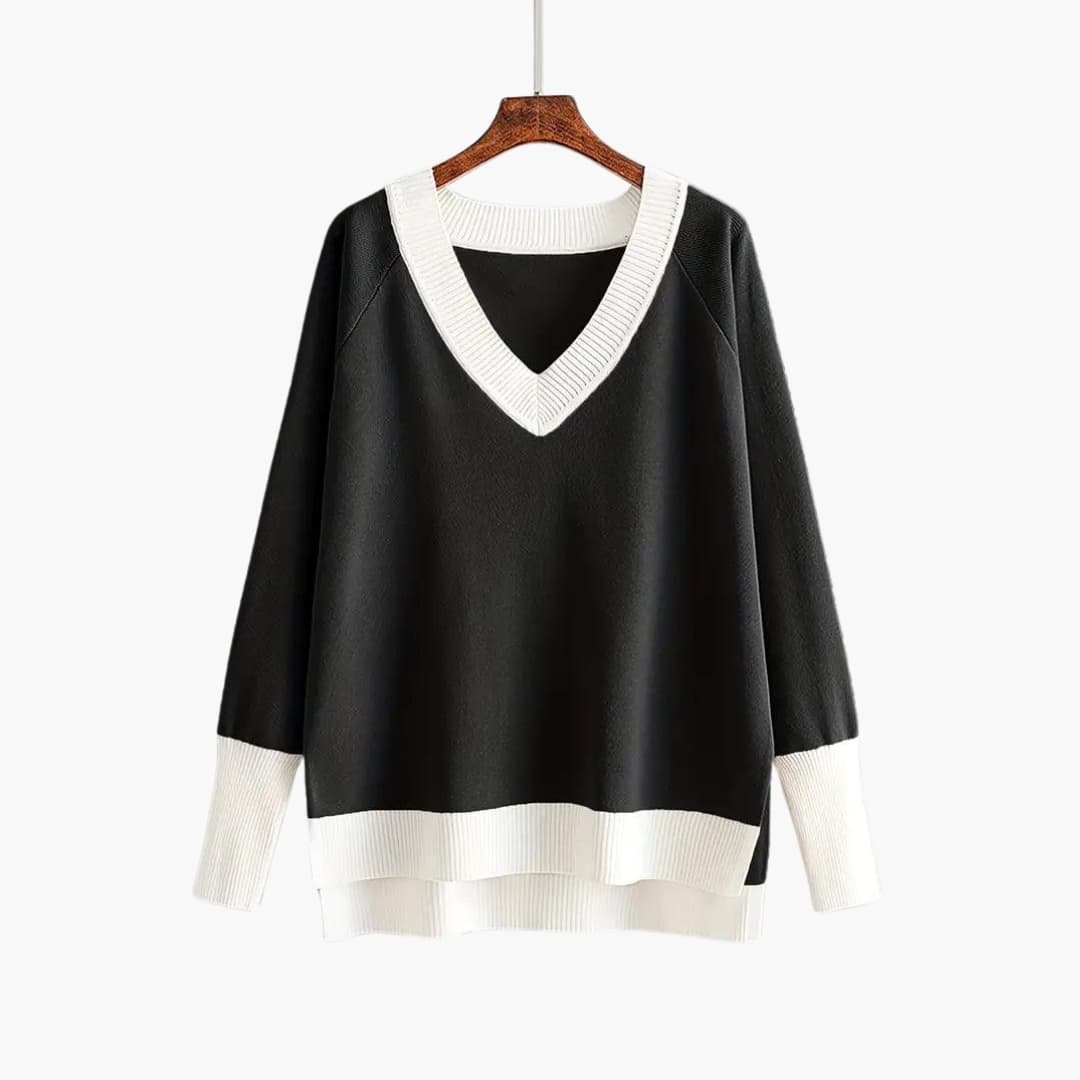 Ensemble Pull Tricot Femme Jambe Large – Manches Longues Taille Unique | Eliana Cosy Hiver