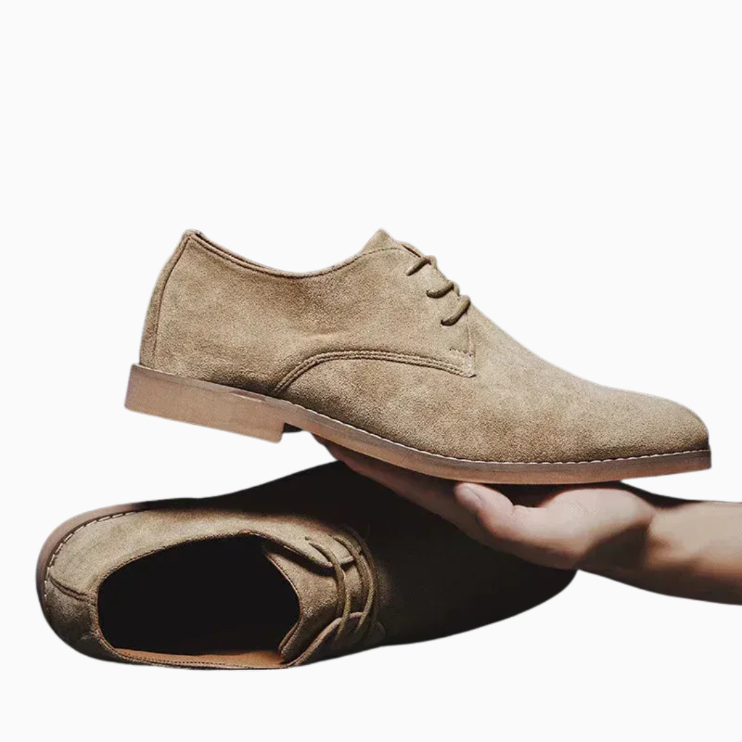 Oxford Homme Daim – Lacets Style Classique Habillé | Élégance Intemporelle