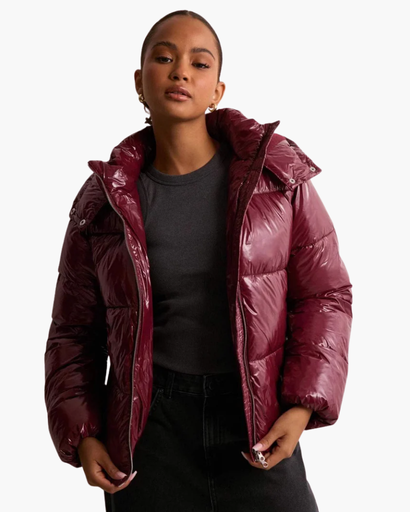 Doudoune Femme Brillante – Chaleur Confort & Élégance Moderne | Style Hiver Tendance