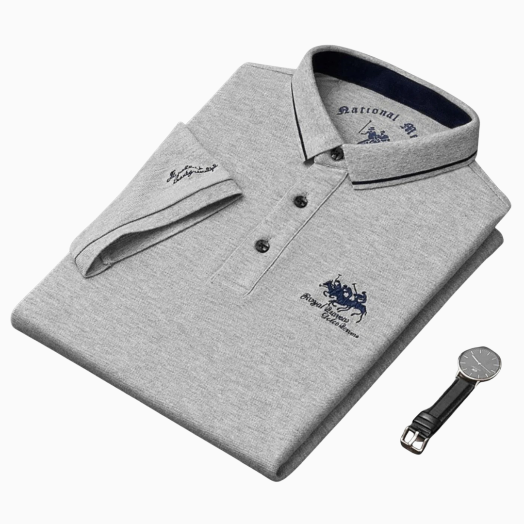 Polo Homme Classique – Coton Piqué Respirant Finition Contrastée | Casual Chic