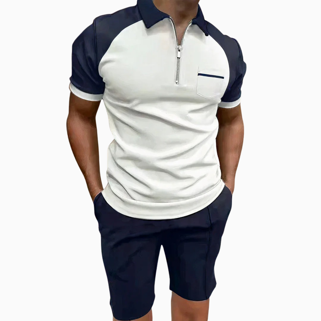 Zion | Ensemble polo homme casual respirant