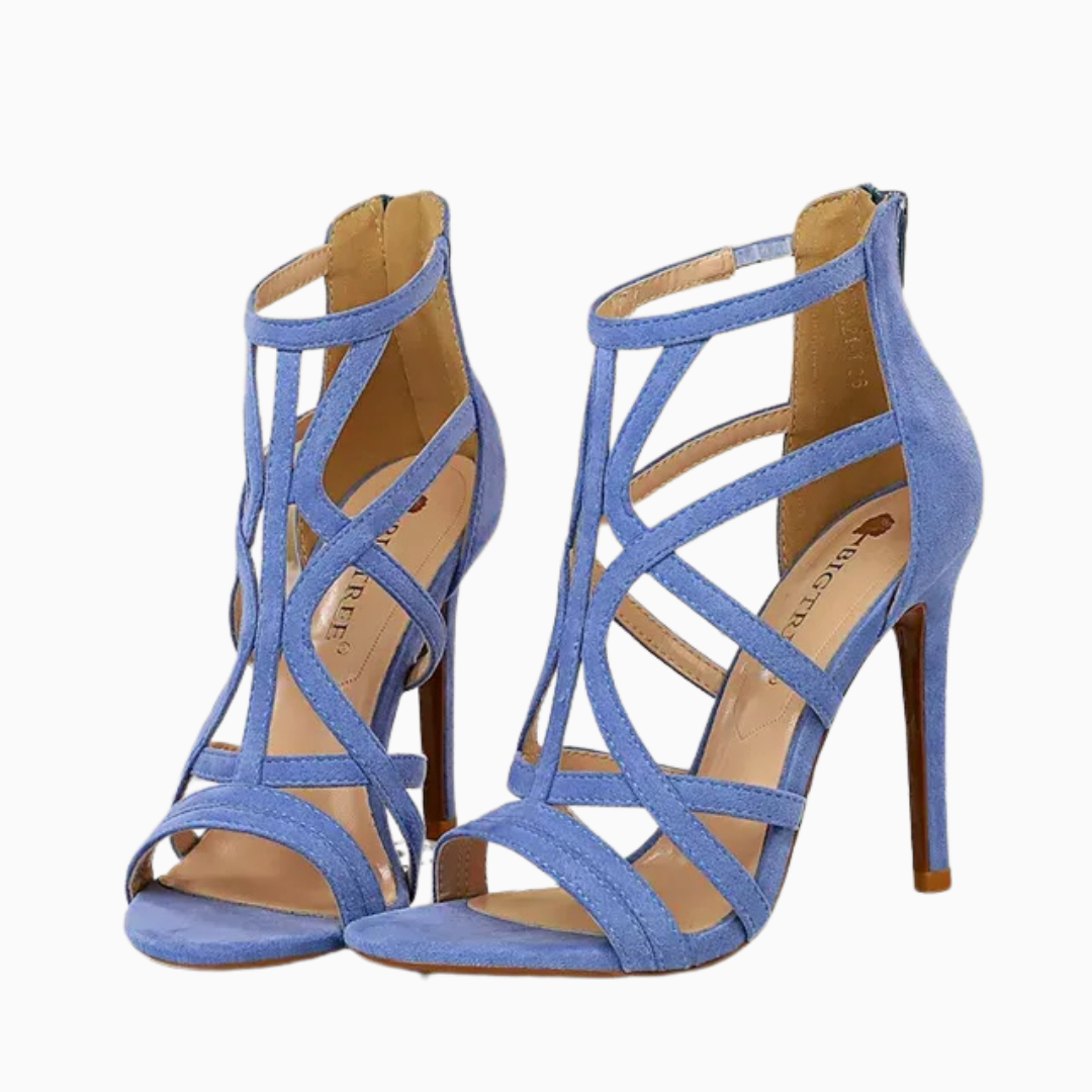 Sandales Femme Talons Hauts – Style Gladiateur Brides | Look Soirée Glamour