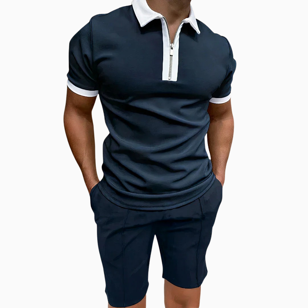 Zion | Ensemble polo homme casual respirant