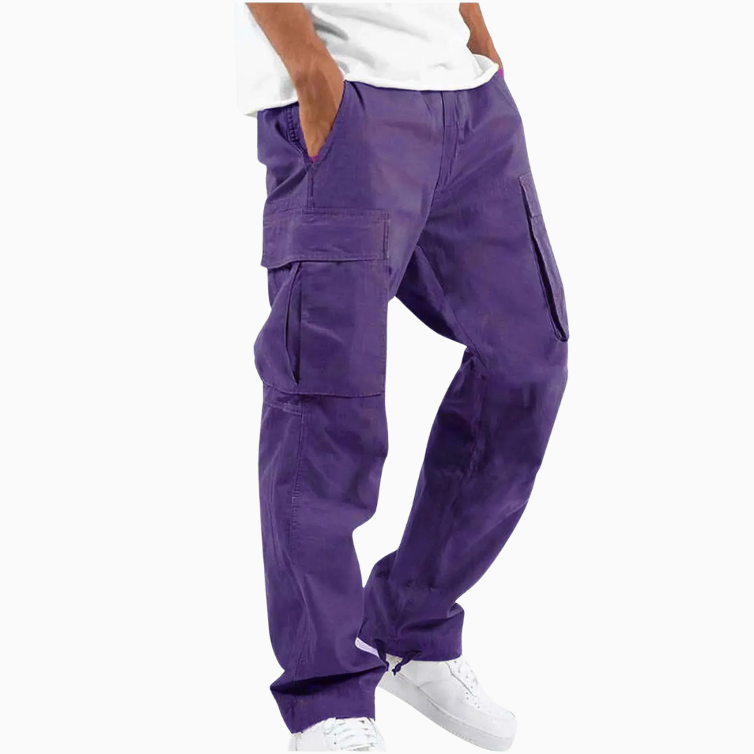 Dario | Pantalon cargo homme coupe relax style utilitaire moderne