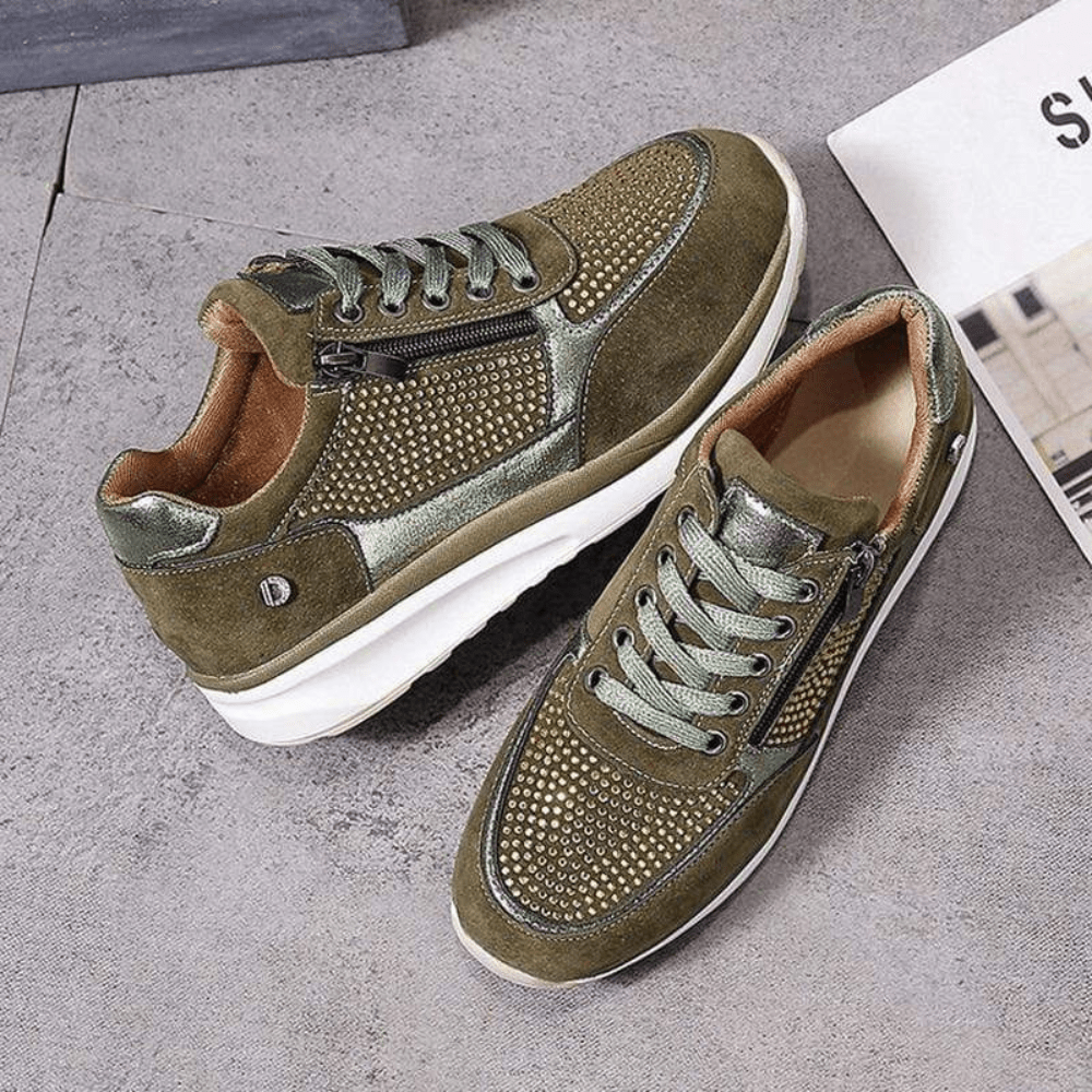 Chaussures de Marche Femme Respirantes Larges – Semelle Cushion | Confort Toute la Journée