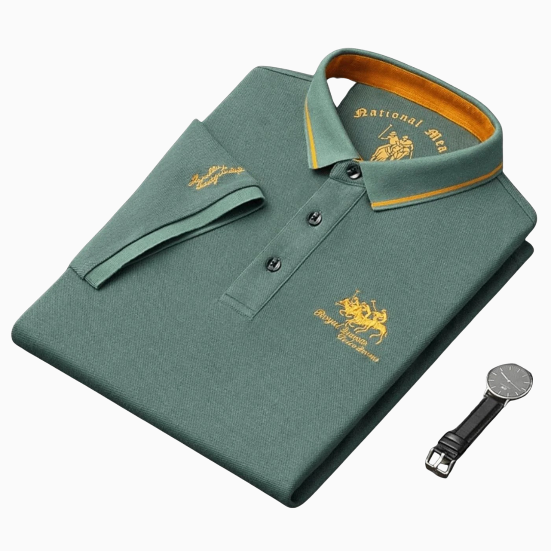 Polo Homme Classique – Coton Piqué Respirant Finition Contrastée | Casual Chic