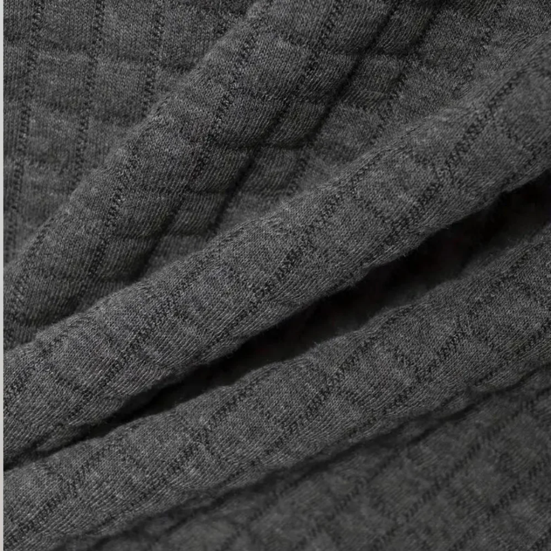 Emiliano polo homme manches courtes motif discret style élégant