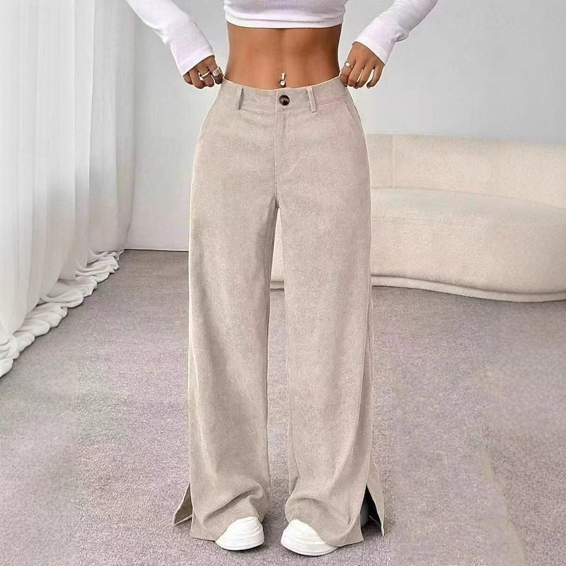 Pantalon Large Femme Taille Haute – Jambe Ample Fluide | Camila Pantalon Palazzo Élégant
