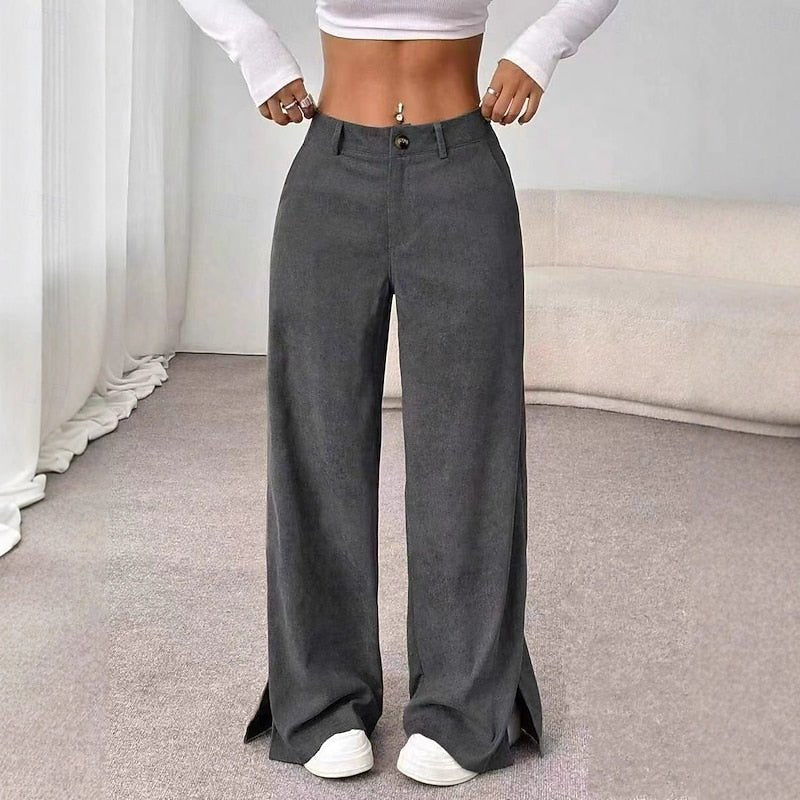 Pantalon Large Femme Taille Haute – Jambe Ample Fluide | Camila Pantalon Palazzo Élégant