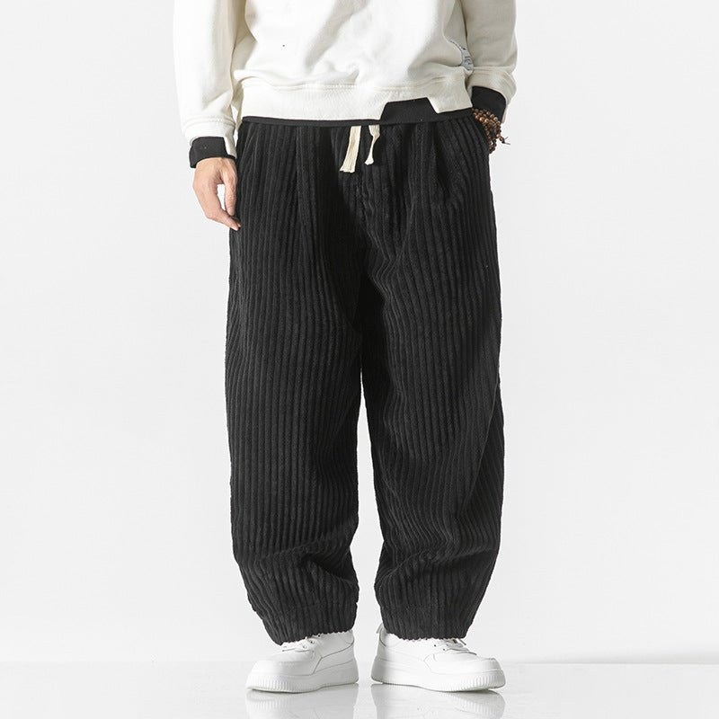 Pantalon Velours Côtelé Homme Taille Élastique – Coupe Confortable | Ryder Pantalon Casual
