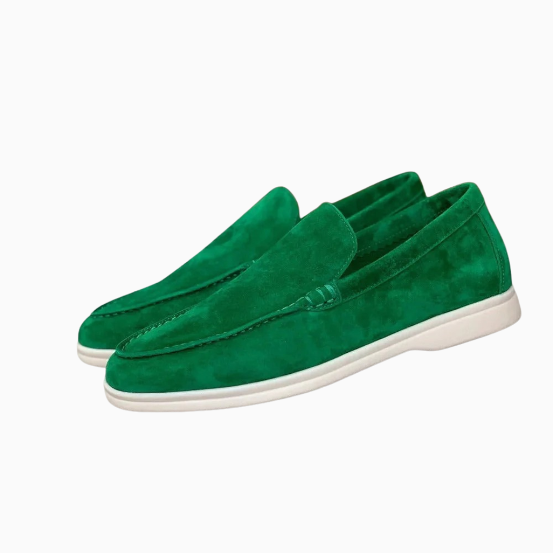 Mocassins Homme Effet Suédine – Slip-On Semelle Légère | Élégance Casual au Quotidien