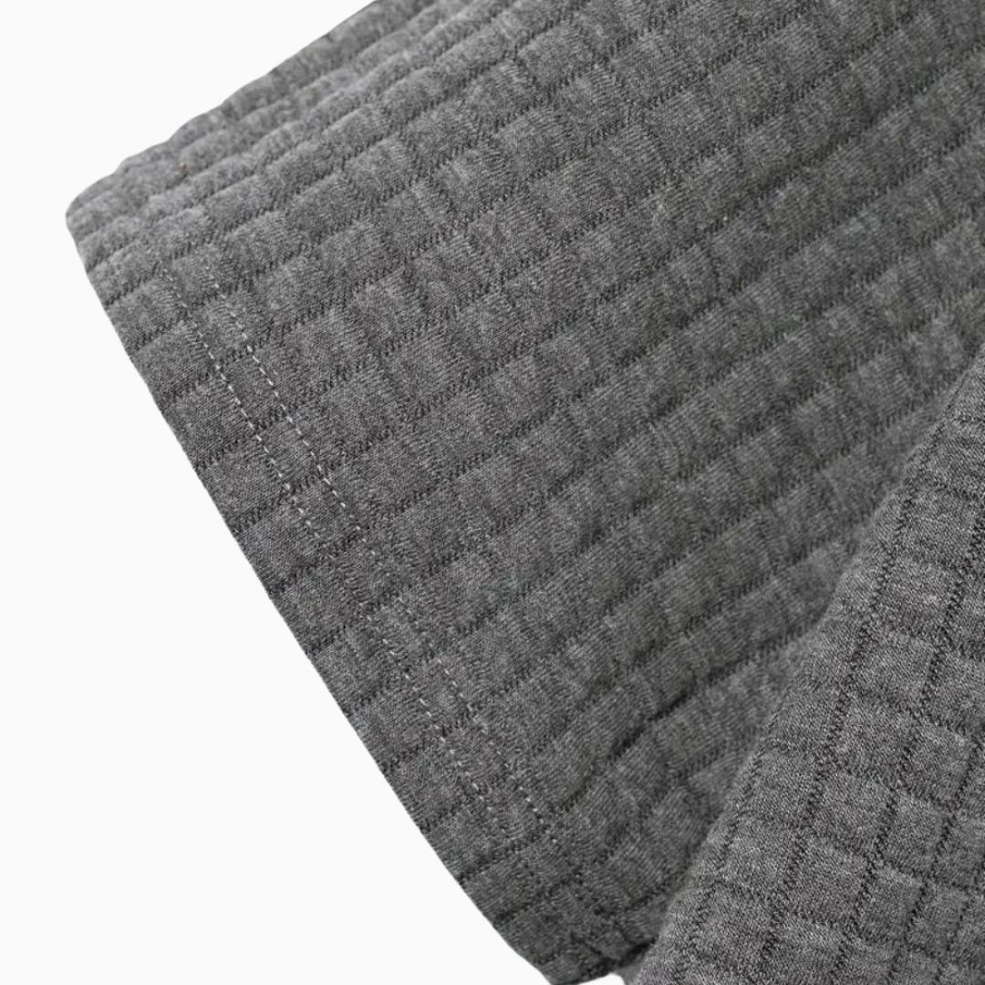 Emiliano polo homme manches courtes motif discret style élégant