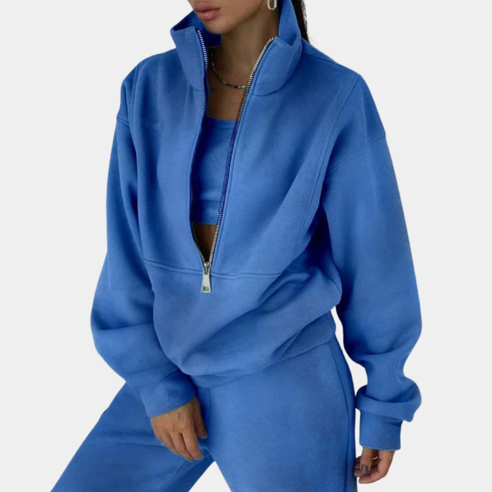 Ensemble Jogging Femme – Sweat & Pantalon Assortis Tissu Respirant | Confort & Style Casual