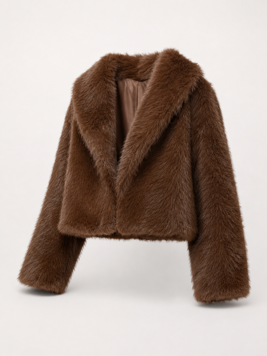 Veste Courte Femme Fourrure Synthétique Renard – Coupe Cropped | Glamour & Audace Hiver