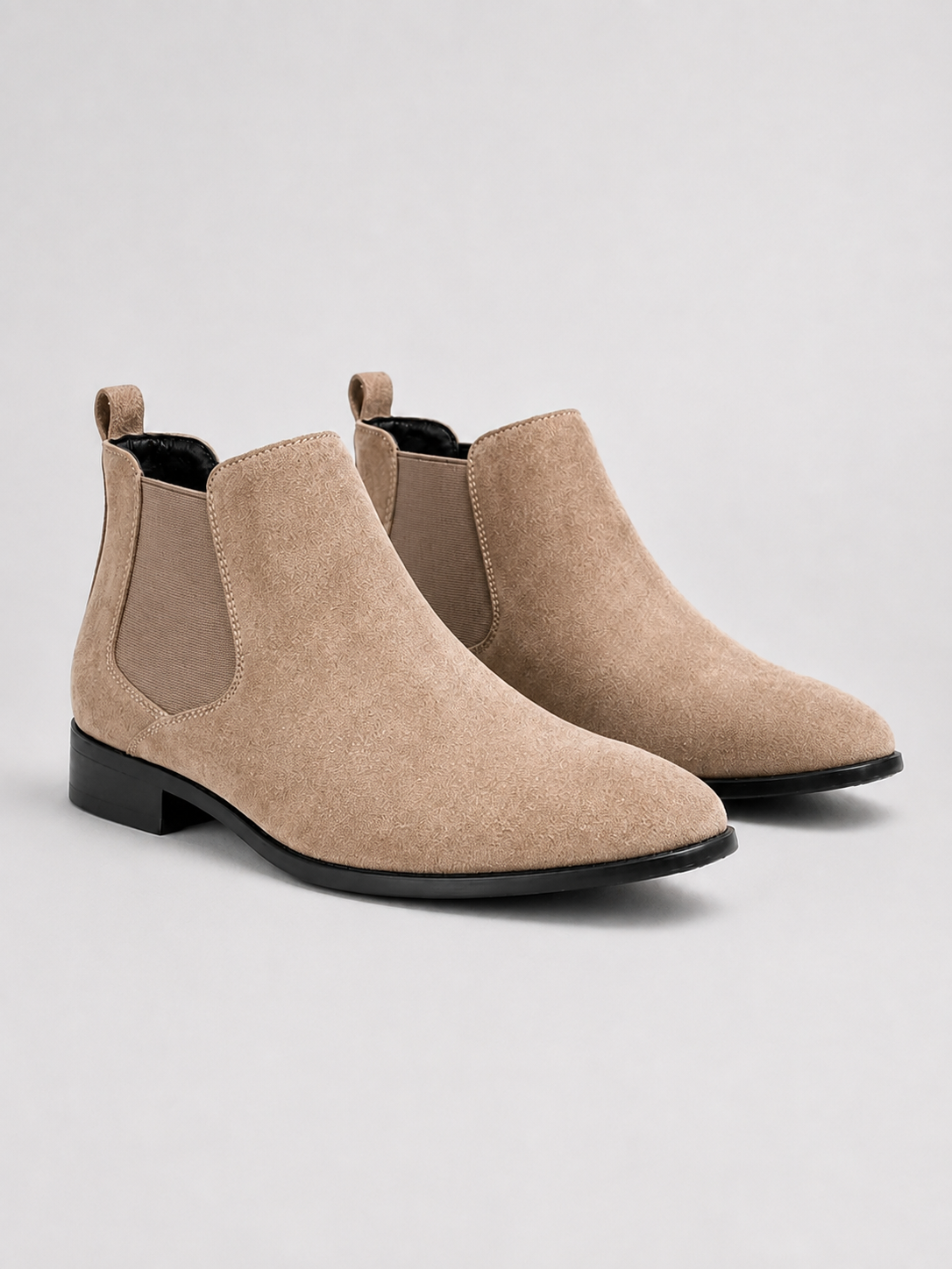 Chelsea Boots Homme Suédées – Slip-On Élastique Semelle Confort | Élégance Automne Hiver