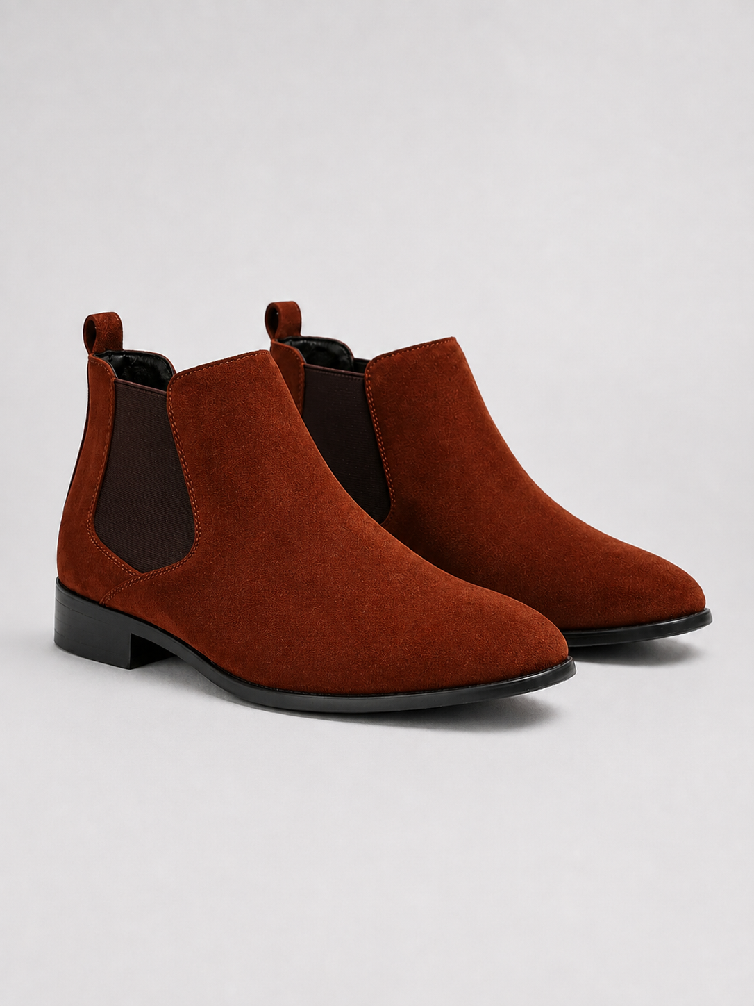 Chelsea Boots Homme Suédées – Slip-On Élastique Semelle Confort | Élégance Automne Hiver