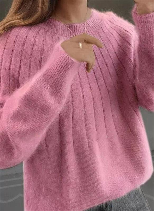 Pull Femme Cachemire – Coupe Classique Manches Longues | Douceur Luxueuse & Élégance Naturelle