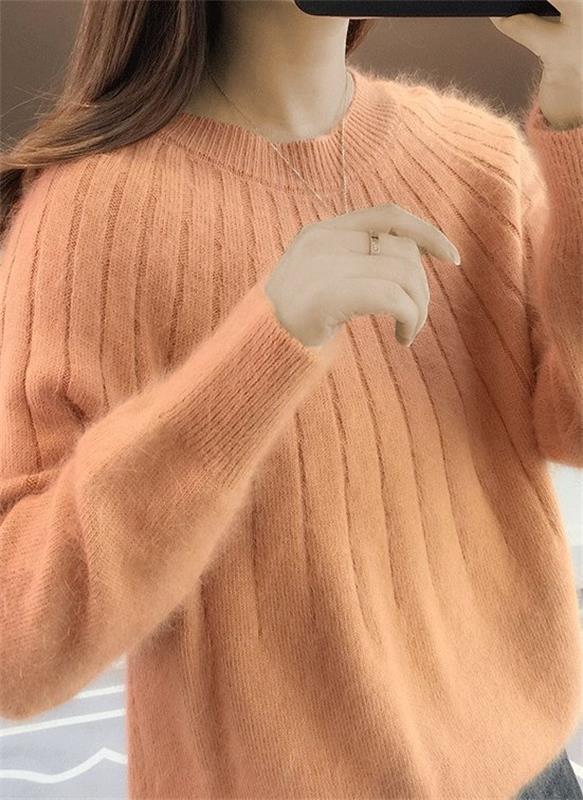 Pull Femme Cachemire – Coupe Classique Manches Longues | Douceur Luxueuse & Élégance Naturelle