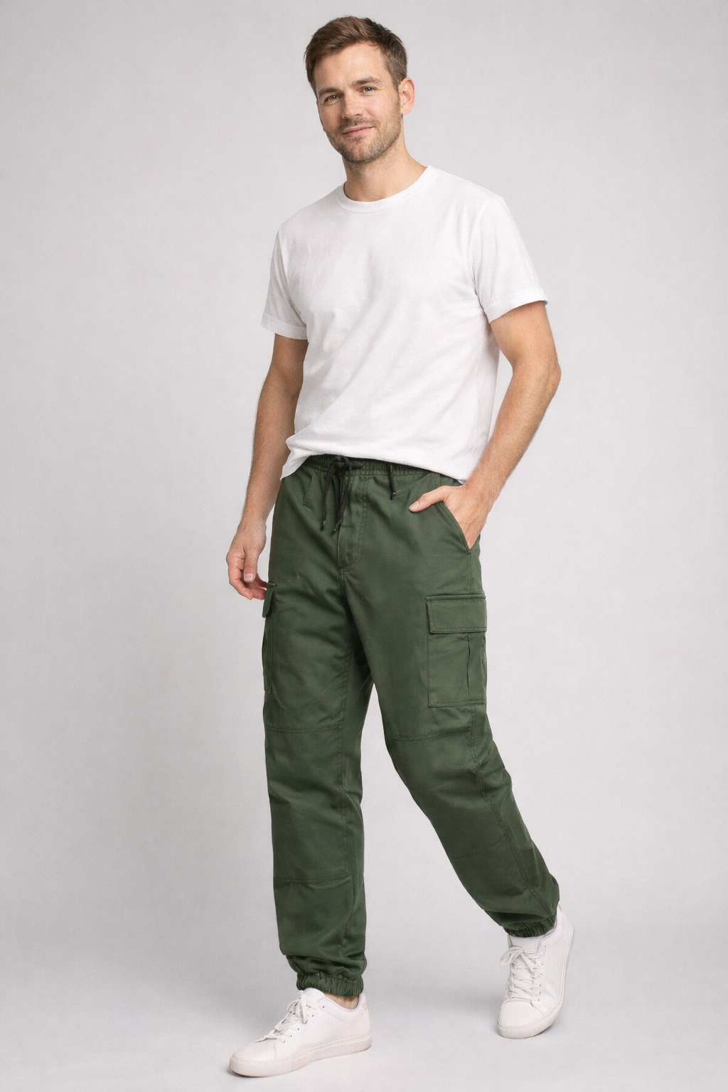 Pantalon Cargo Homme Urbain Léger – Style Streetwear Moderne | Mike Cargo Urbain