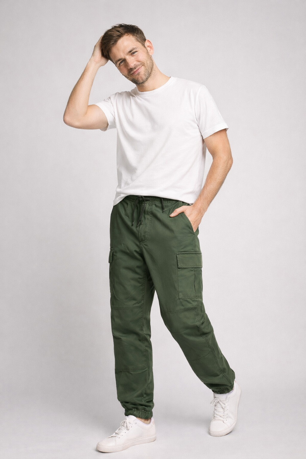 Pantalon Cargo Homme Urbain Léger – Style Streetwear Moderne | Mike Cargo Urbain