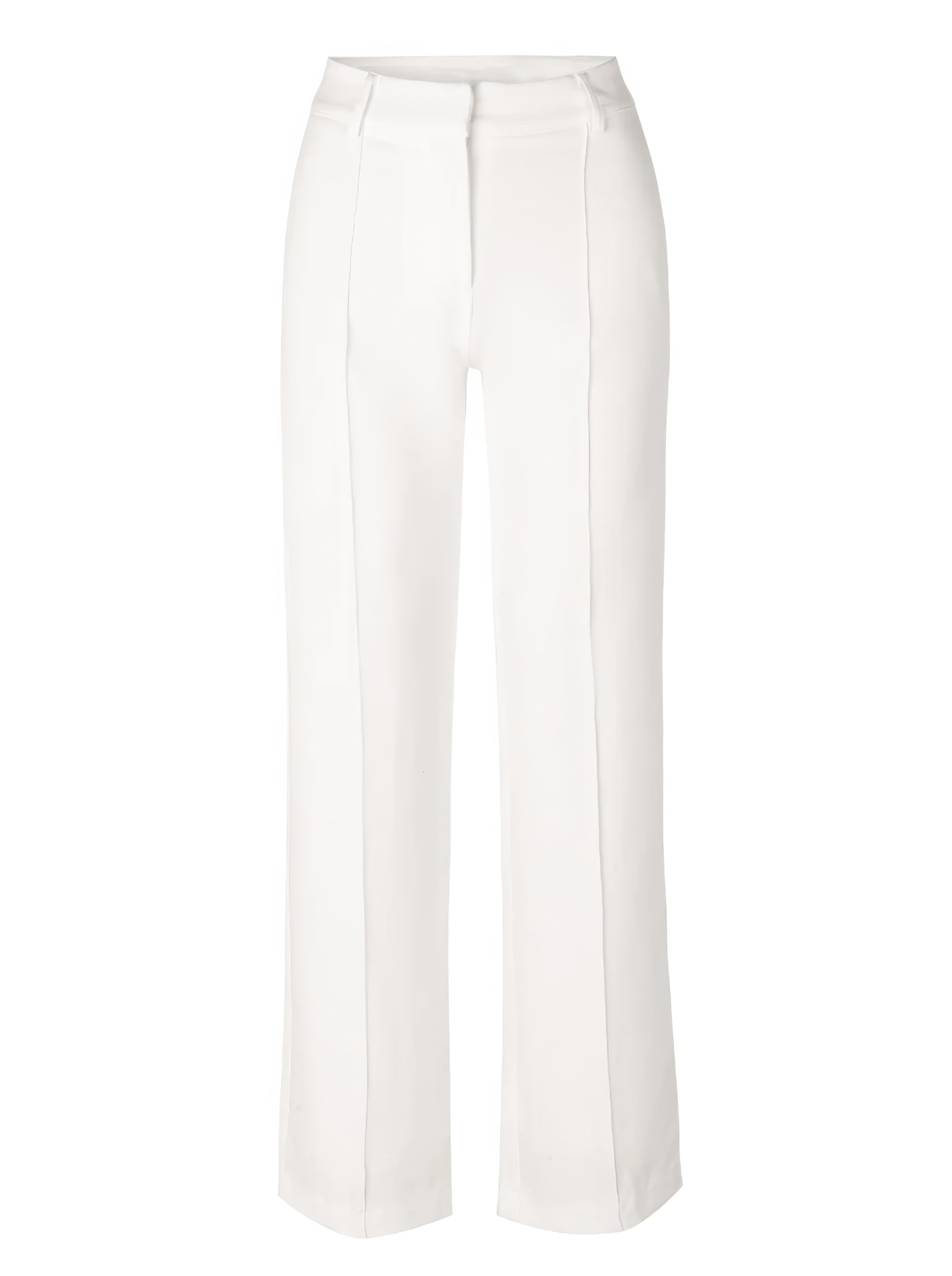 Océane pantalon femme taille haute à jambes droites et larges