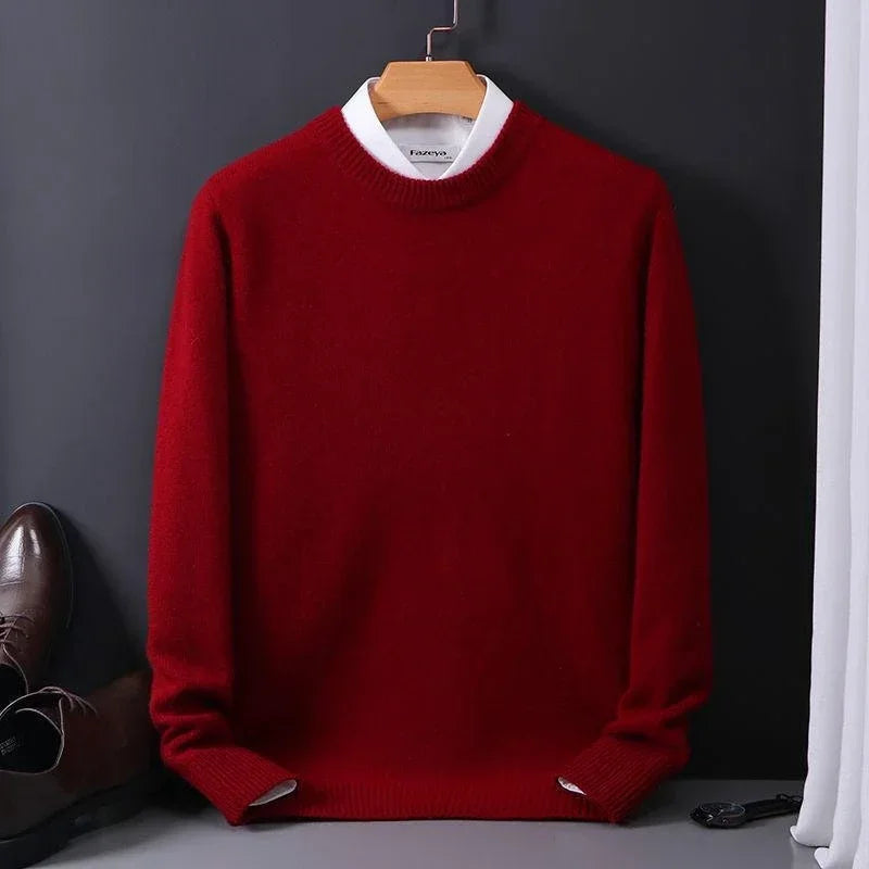 Pull Homme Maille Douce – Coupe Classique Manches Longues | Confort & Élégance Quotidienne
