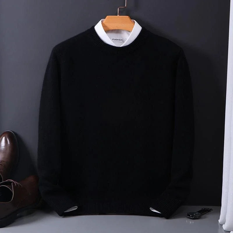 Pull Homme Maille Douce – Coupe Classique Manches Longues | Confort & Élégance Quotidienne