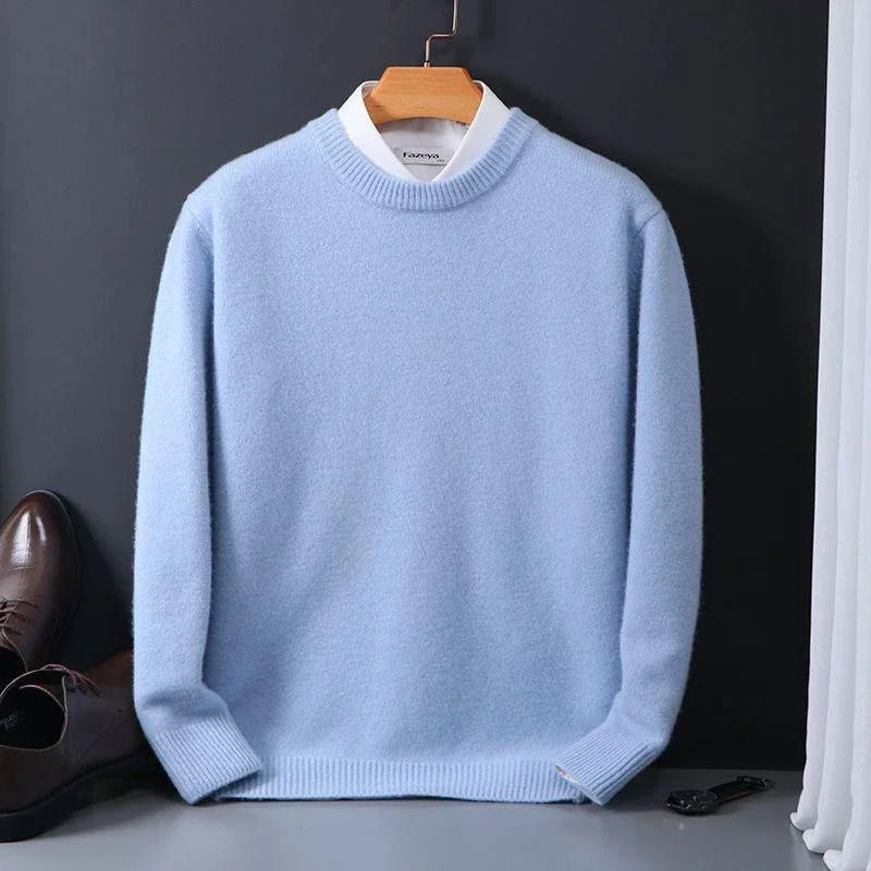 Pull Homme Maille Douce – Coupe Classique Manches Longues | Confort & Élégance Quotidienne