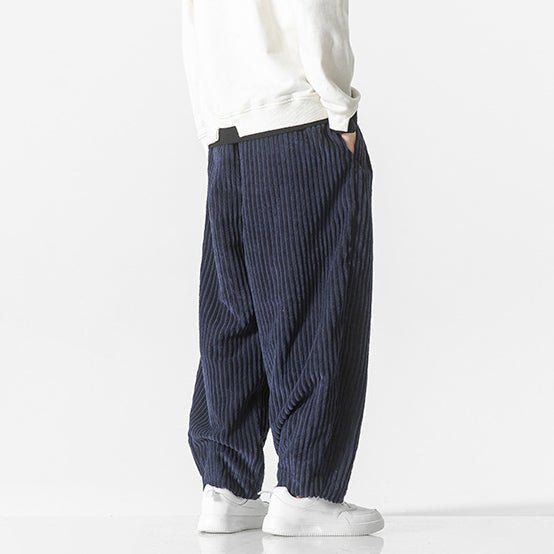 Pantalon Velours Côtelé Homme Taille Élastique – Coupe Confortable | Ryder Pantalon Casual