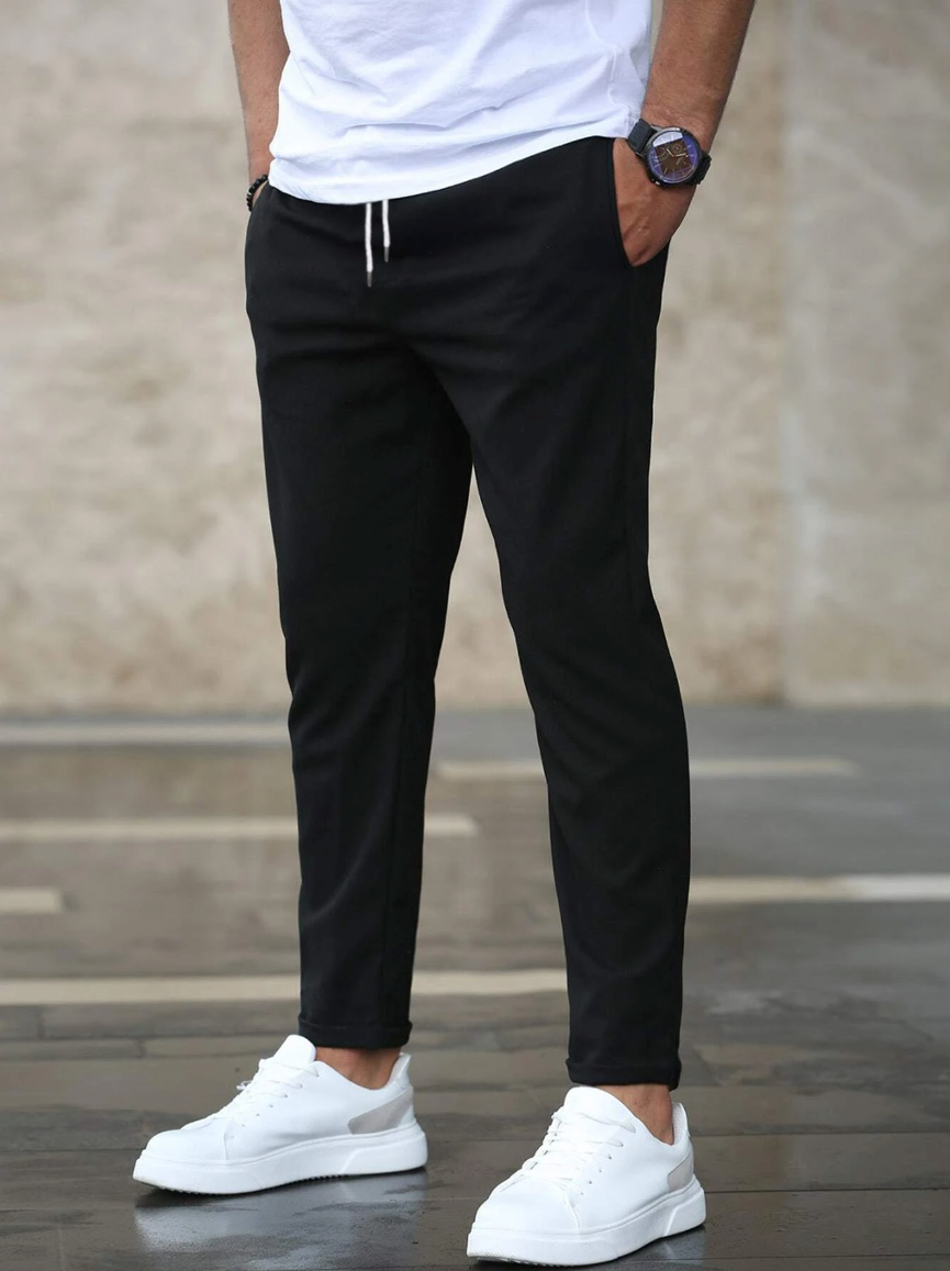 Pantalon Stretch Homme Premium – Coupe Confortable Élastique | Jason Pantalon Décontracté