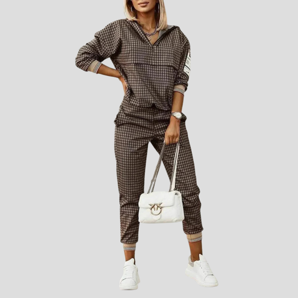 Ensemble Survetement Femme Moderne – Jogging Set Coordonné Confortable | Maria Tracksuit