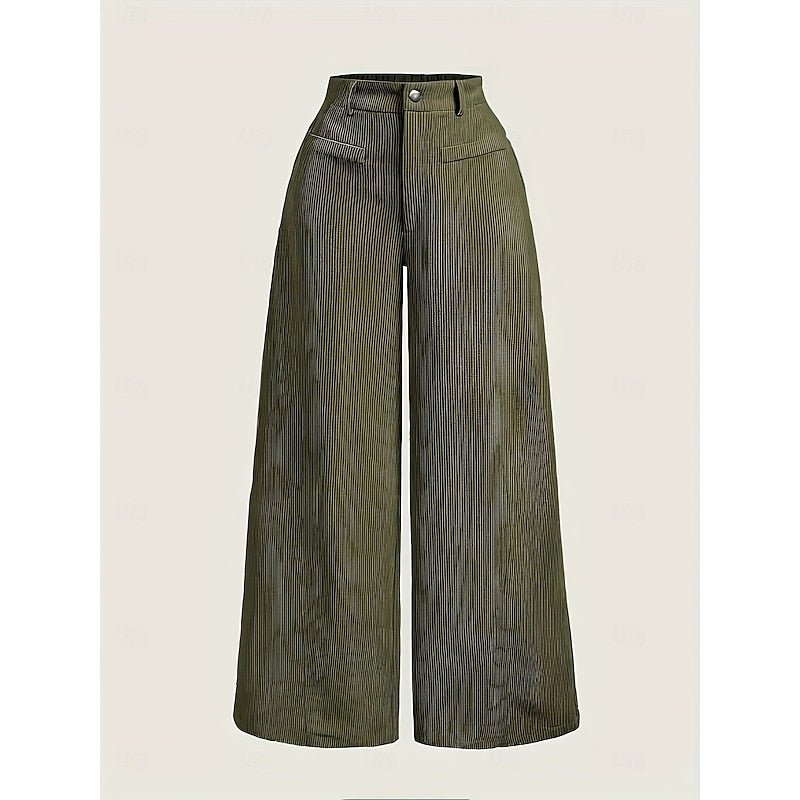 Adalyn | Elegant High-Waist Wide-Leg Trousers
