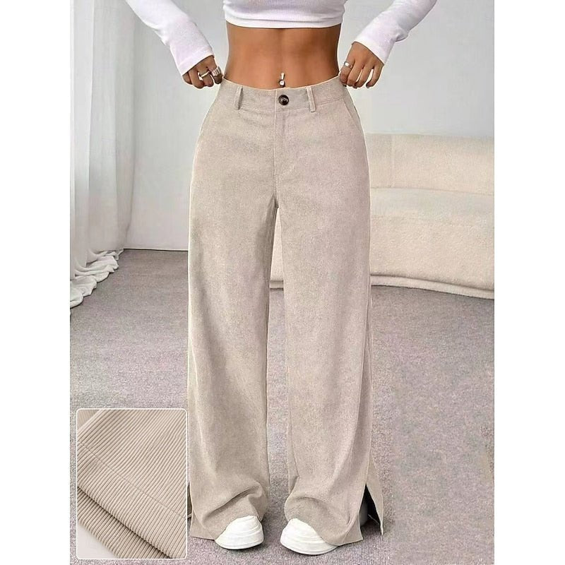 Pantalon Large Femme Taille Haute – Jambe Ample Fluide | Camila Pantalon Palazzo Élégant