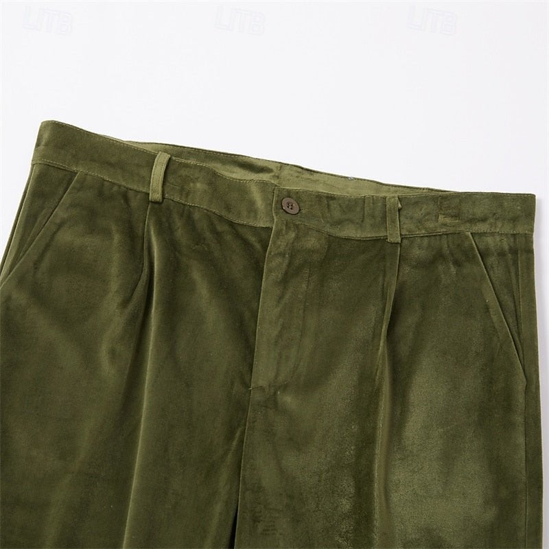 Pantalon Droit Homme Tailleur Raffiné – Coupe Classique Premium | Derek Pantalon Bureau