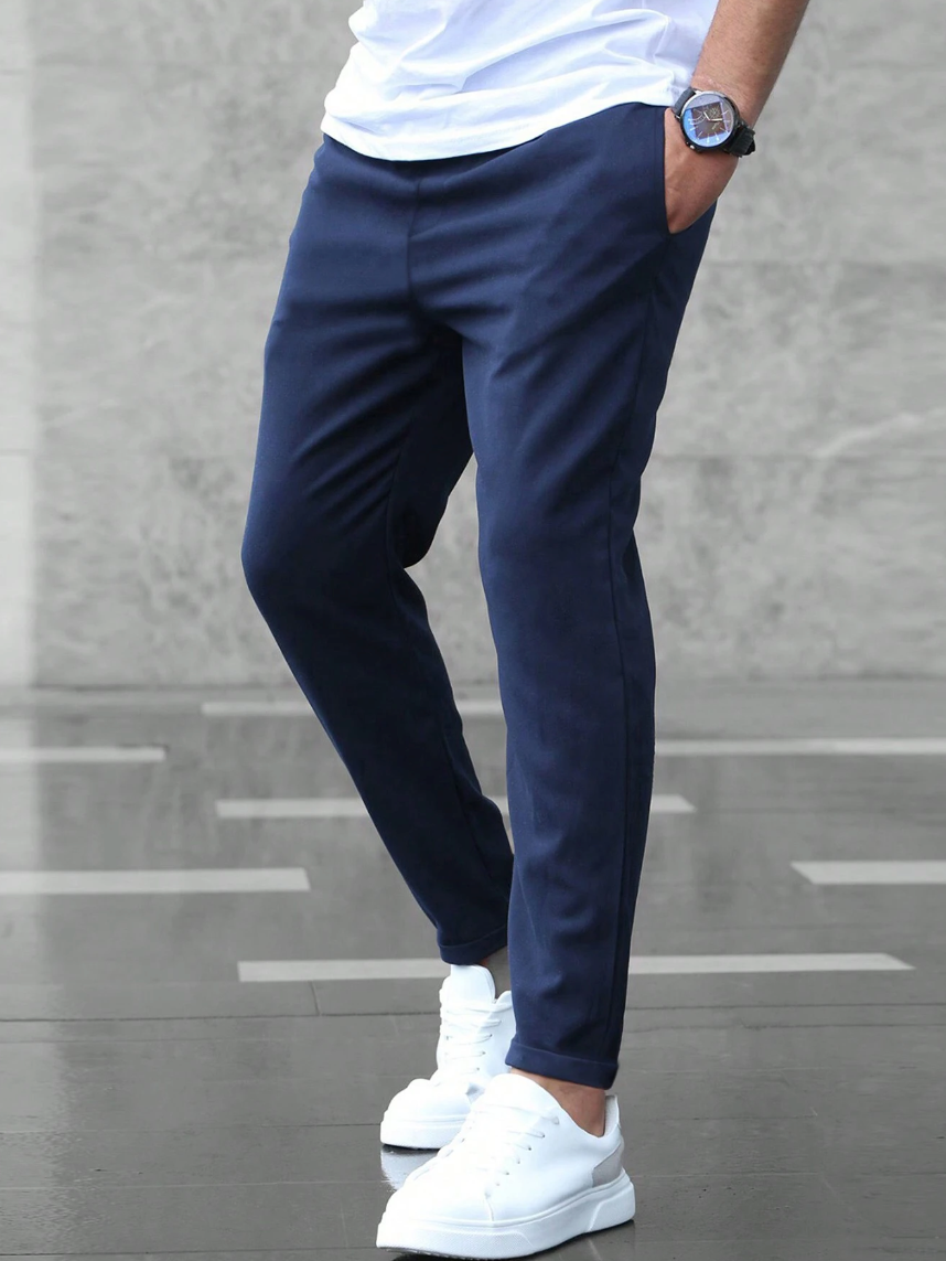 Pantalon Stretch Homme Premium – Coupe Confortable Élastique | Jason Pantalon Décontracté