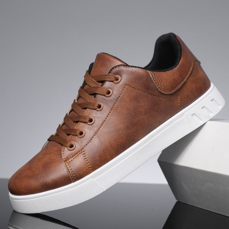 Baskets Homme Confort – Lacets Semelle Contrastée Confort Toute Journée | Style Casual