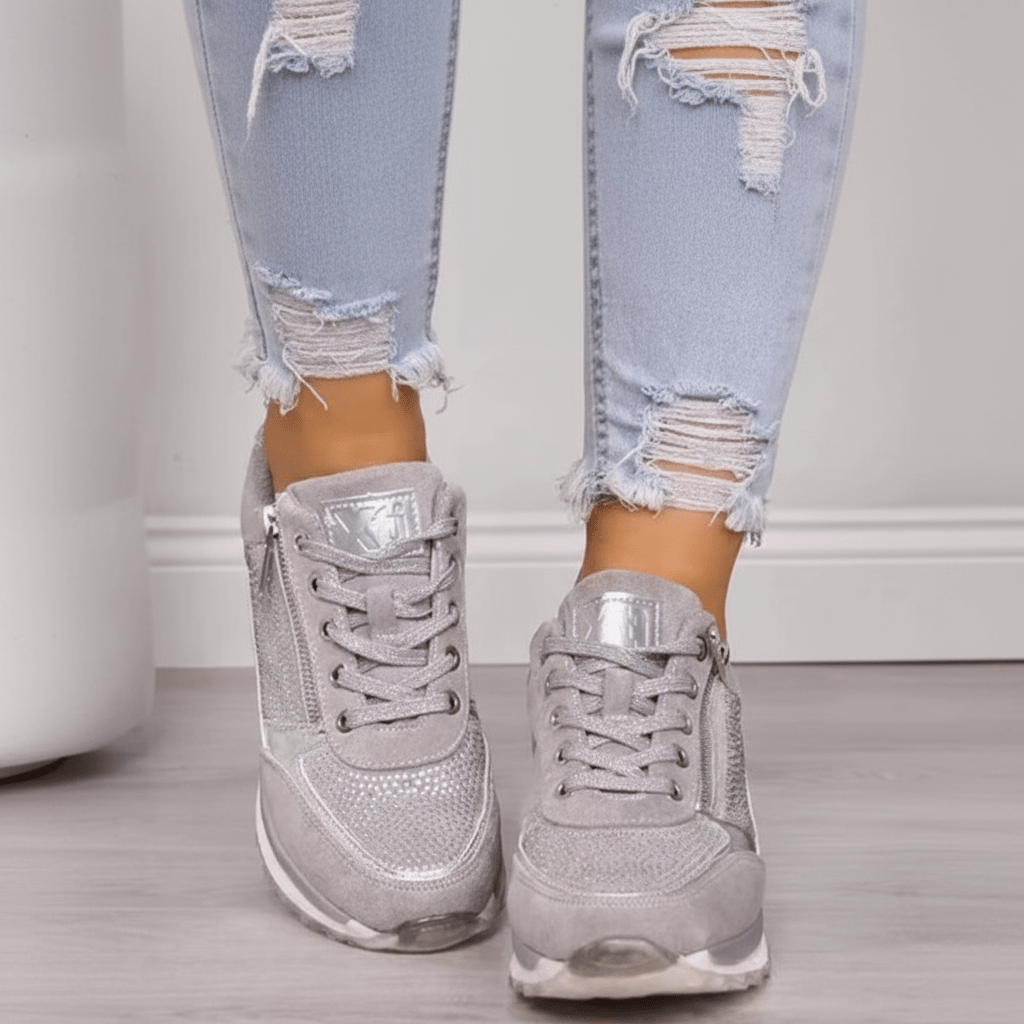Chaussures de Marche Femme Respirantes Larges – Semelle Cushion | Confort Toute la Journée