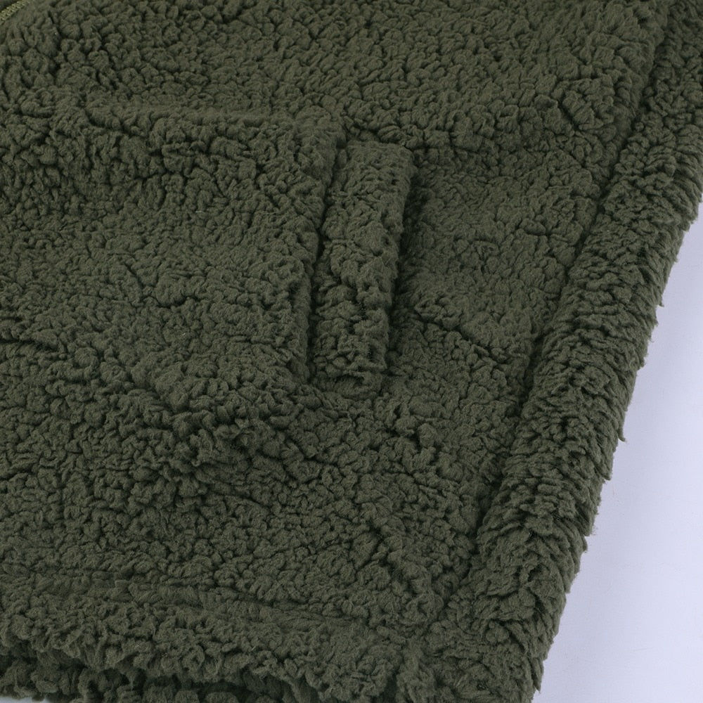 Veste Polaire Femme à Capuche – Doublure Chaude Zippée | Confort Automne Hiver